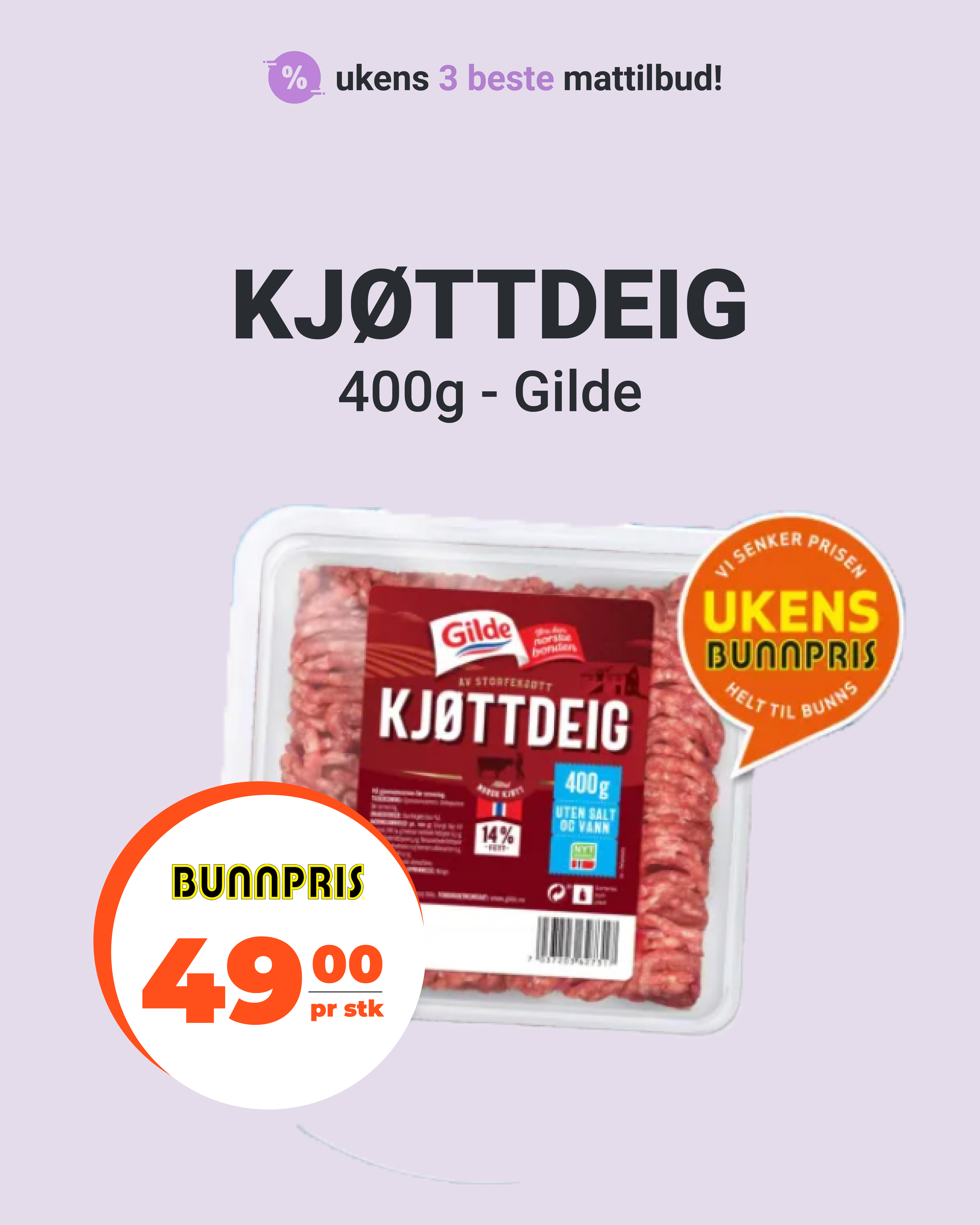 Kjøttdeig